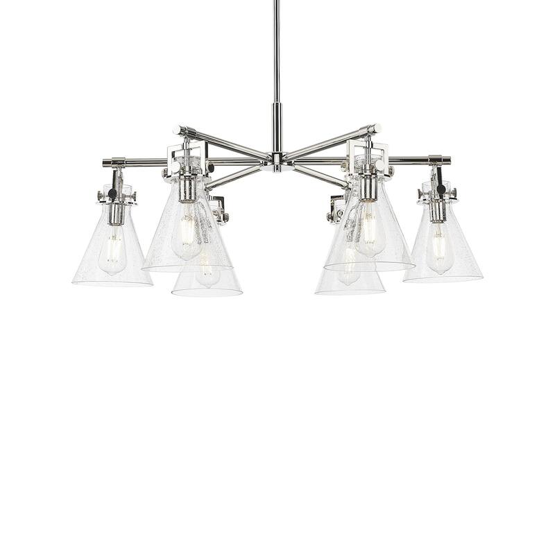 Innovations Lighting 411-6CR-16-26 Newton Cone Chandelier Newton Cone