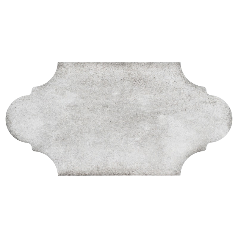 Merola Tile Alhama Provenzal Grey 6-1/4" x 12-3/4" Porcelain Floor and Wall Tile - Case (20 Tiles)