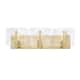 Option Brushed Champagne Bronze with Hammered Water Glass