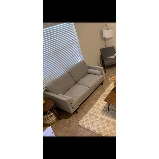 Oana Mid-Century Tapered Leg Seating Collection with Pillows by iNSPIRE Q Modern