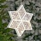 preview thumbnail 12 of 10, Set of 3 Hanging Christmas Lights- Snowflakes or Stars