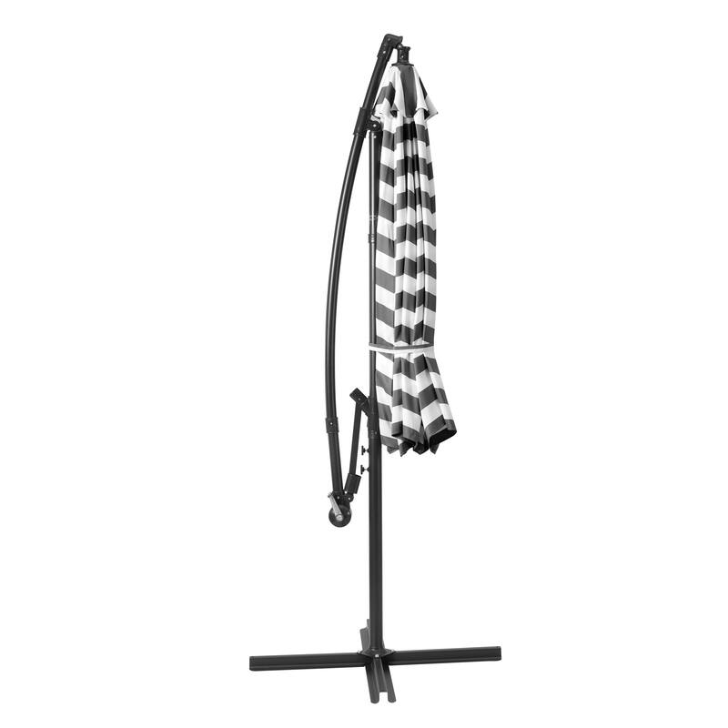 Weller 10-foot Offset Cantilever Hanging Patio Umbrella