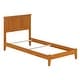 preview thumbnail 25 of 66, Nantucket Twin XL Foundation Bed in Light Toffee