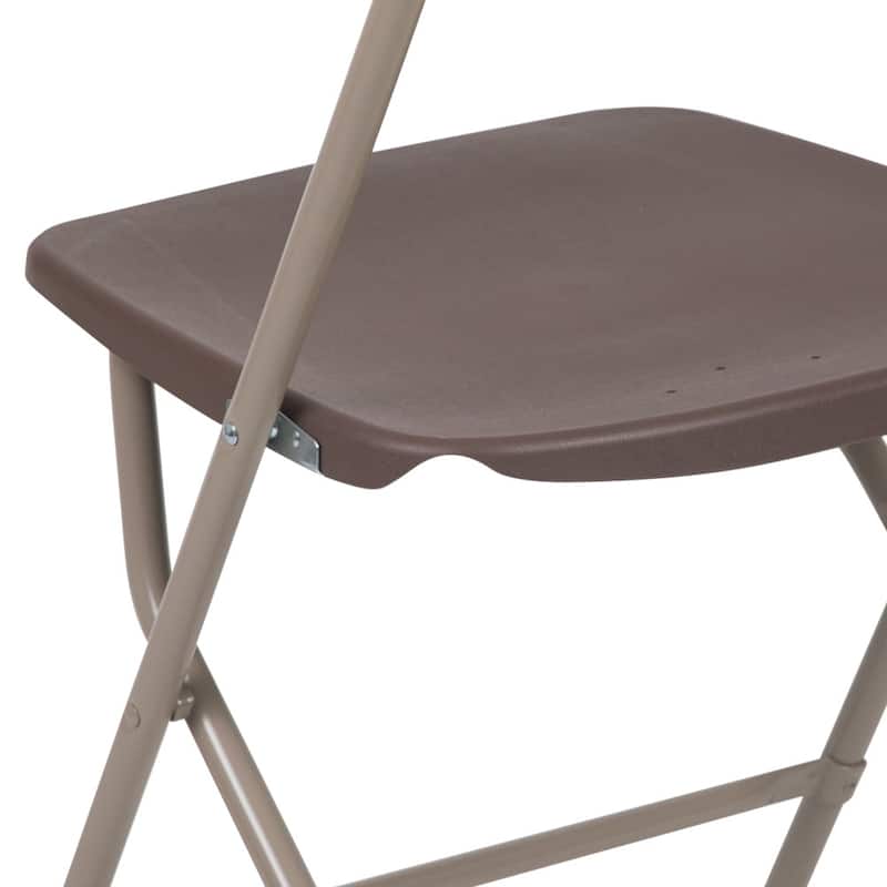 Plastic Folding Chair - 6 Pack 650LB Weight Capacity - Event Chair - 17.5"W x 18"D x 31.5"H