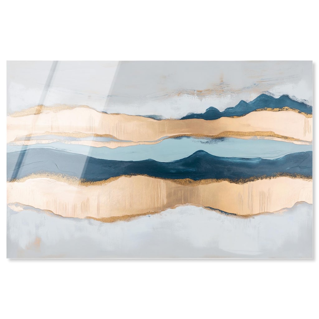 Blue Ridge I Acrylic by Art Remedy, Ready to Hang