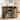 L-Shaped Bar Cabinet with Stemware Racks, 4-Tier Corner Bar Unit Liquor Wine Bar Table