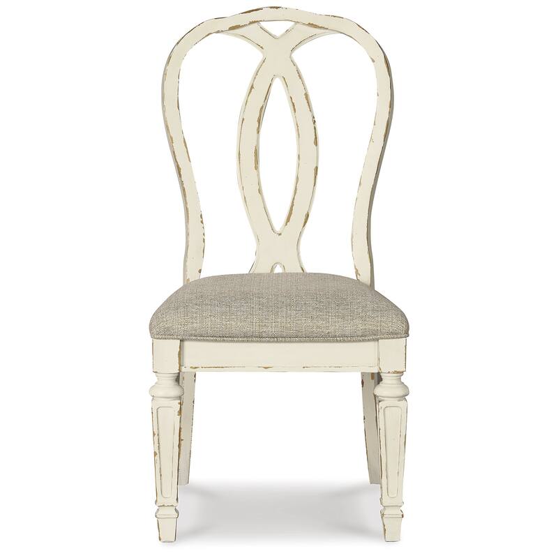 Signature Design by Ashley Realyn White / Light Brown 5-Piece Dining Package
