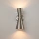 preview thumbnail 4 of 25, Rennnsan 2-Light Modern Industrial Cone Vanity Light in Brass/ Nickel