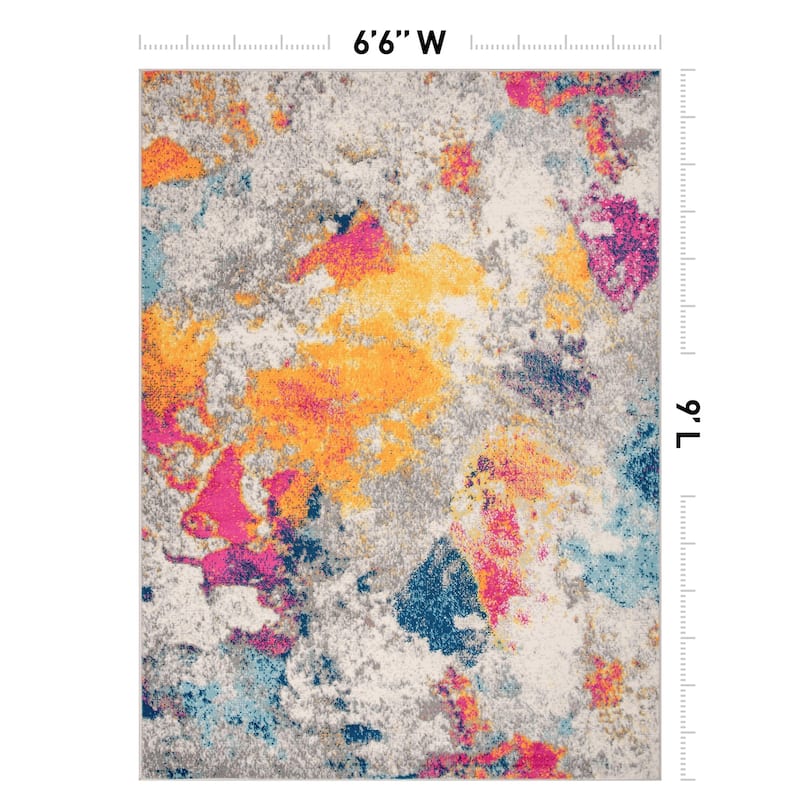 World Rug Gallery Abstract Contemporary Area Rug