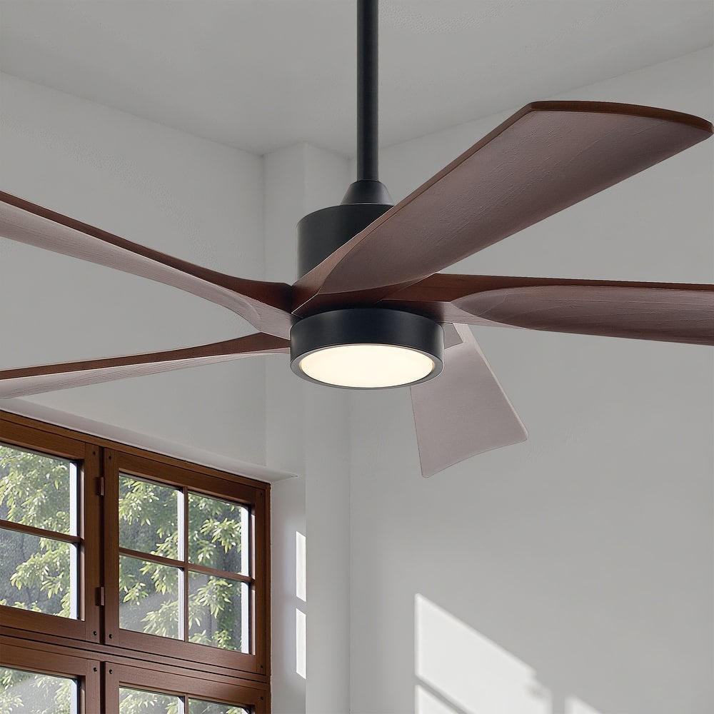 52" Ceiling Fan with Dimmable LED Lights