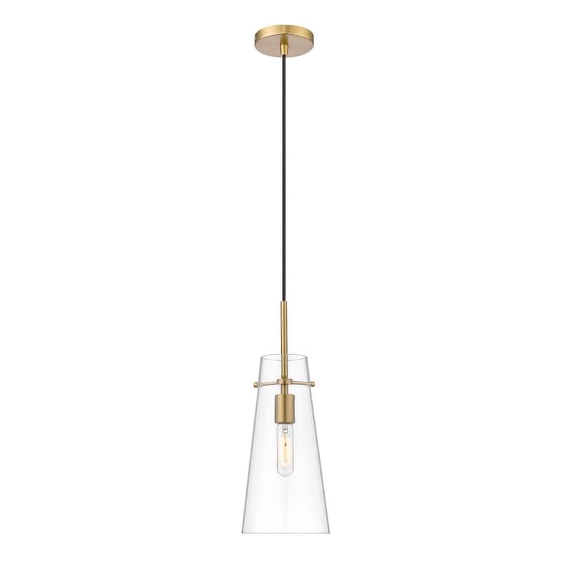 Z-Lite 7508P Kira 7" Wide Mini Pendant with Shade