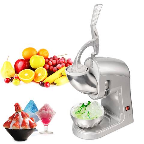 Removable Dual Blades Electric Ice Crusher with Highly Efficient Motor