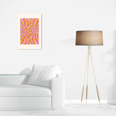 Wynwood Studio Canvas Advertising Bright Retro Pop Poster Purple and Violet Modern & Contemporary Wall Art Canvas Print
