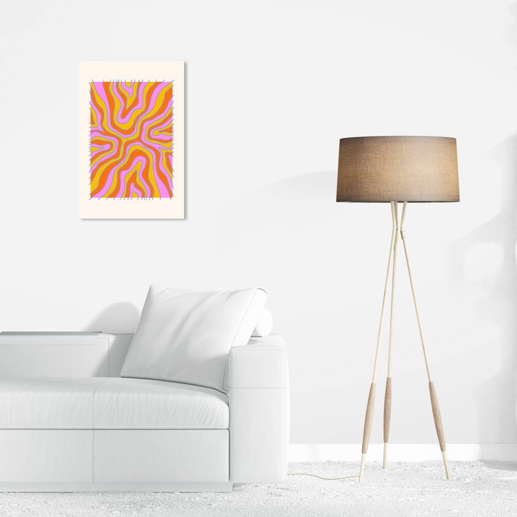 Wynwood Studio Canvas Advertising Bright Retro Pop Poster Purple and Violet Modern & Contemporary Wall Art Canvas Print