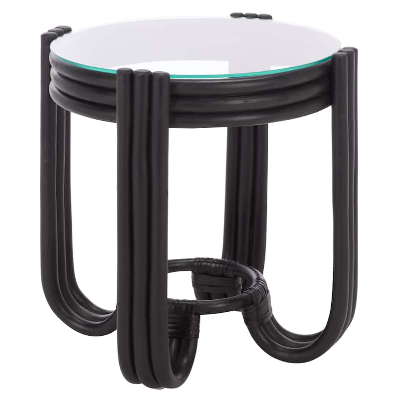 SAFAVIEH Home Bilian Round Accent Table - 18"W x 18"D x 18"H