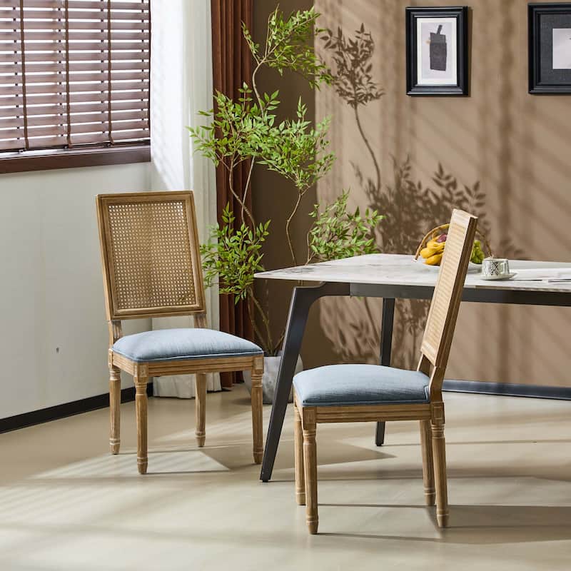 French Country Dining Chairs,Set of 2