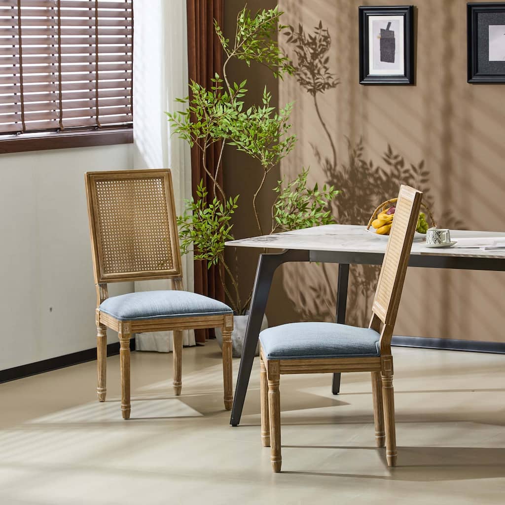 French Country Dining Chairs,Set of 2