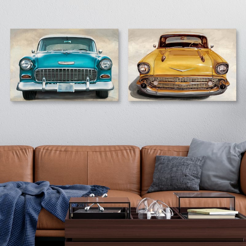 Vintage Ride I-II by Studio Arts Canvas Art Prints