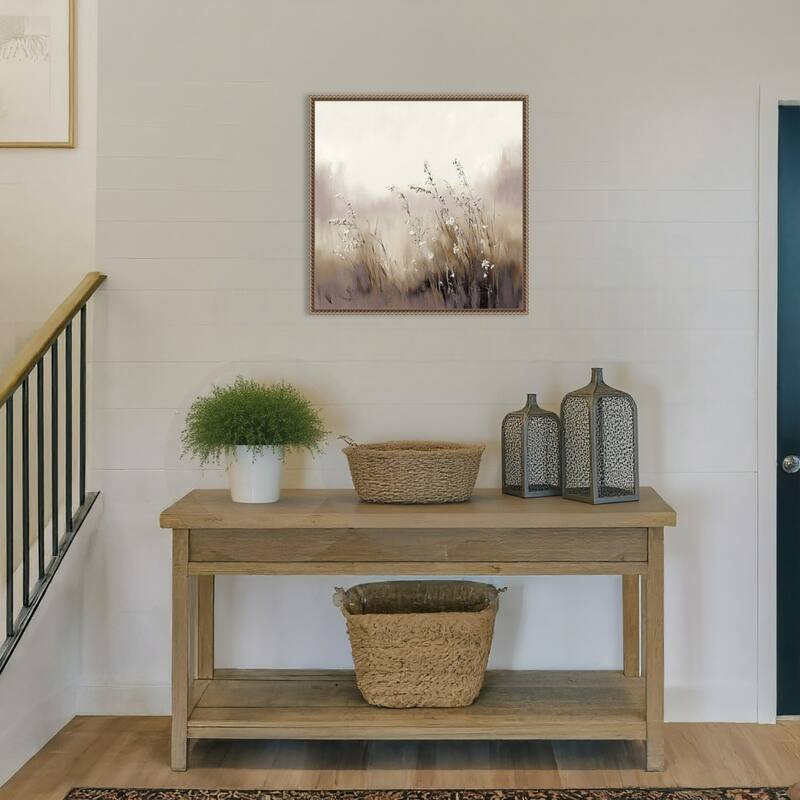 Sunlit Haven No. 2 by Elara Yasna Framed Canvas Wall Art Print