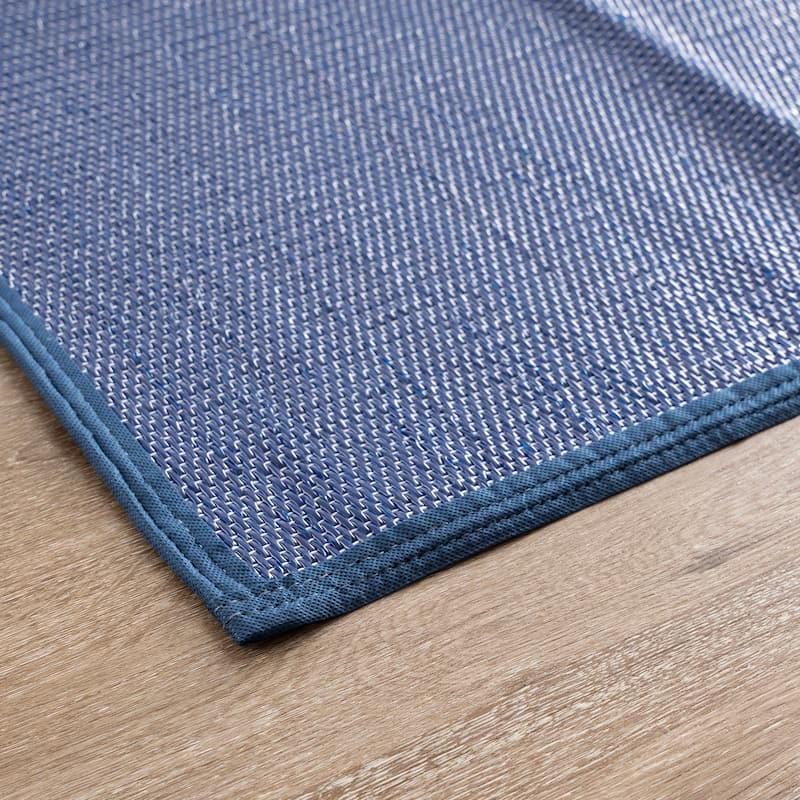 Lalune Beach Solid Color Indoor Outdoor Polypropylene Area Rug