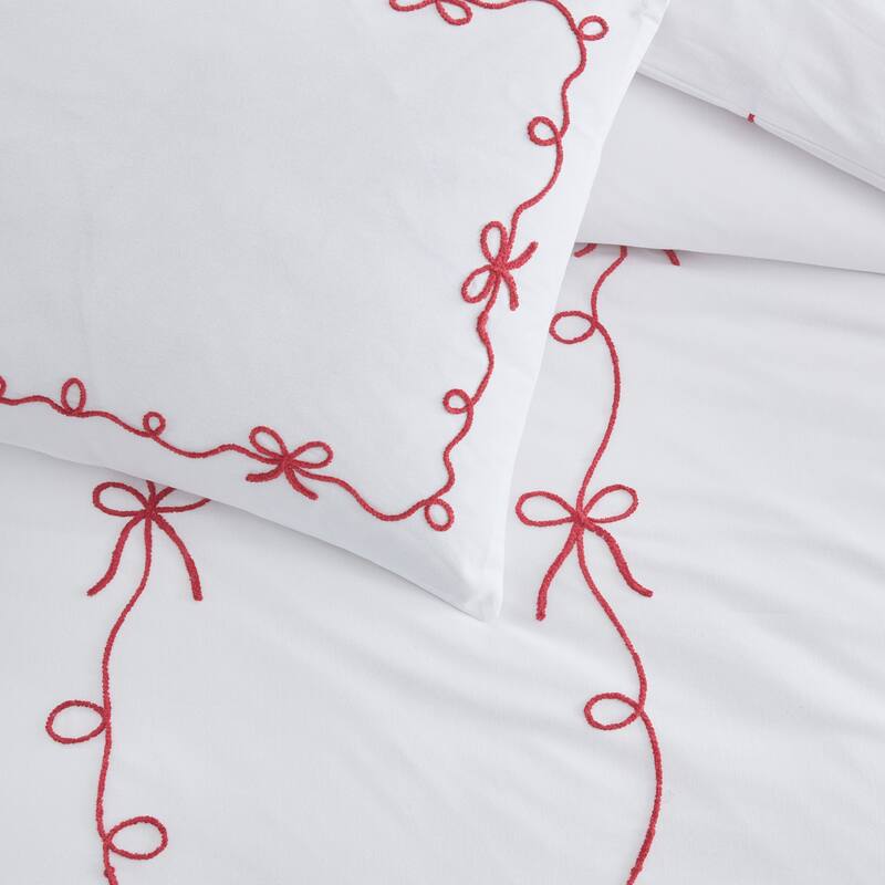Peri Home Sasha Bows Duvet Set