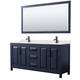 Option Dark Blue, Black Trim, Giotto Quartz Top