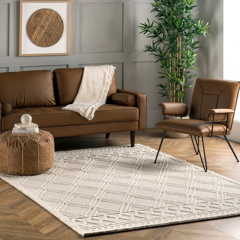 Nuloom Natti Contemporary Trellis Area Rug