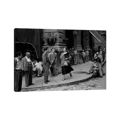 iCanvas "American Girl In Italy (Florence, 1951)" by Ruth Orkin Canvas Print