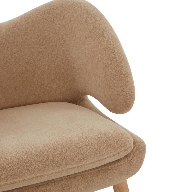 SAFAVIEH Couture Neljana Contemporary Accent Chair - 34 In. W x 30 In. D x 27 In. H - 34Wx30Dx27H