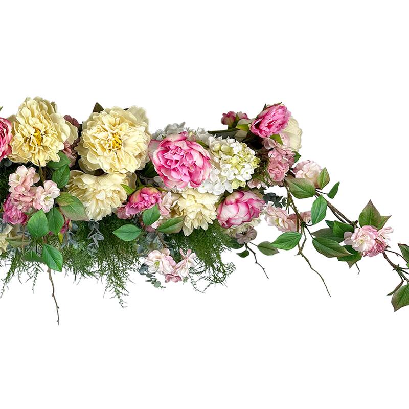 Hydrangea and Eucalyptus Chandelier