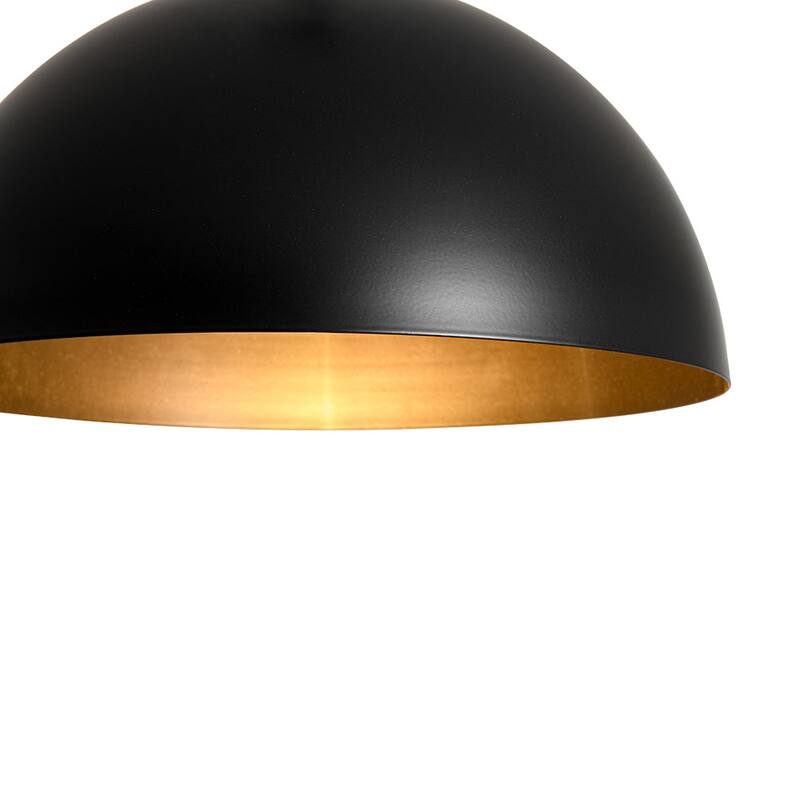 Hand-Crafted Antique Bronze Metal Dome Kitchen Pendant Light