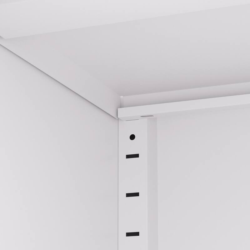 72" Metal Pantry Cabinet - Heavy-Duty Freestanding Organizer with Doors & Shelves for Multi-Room