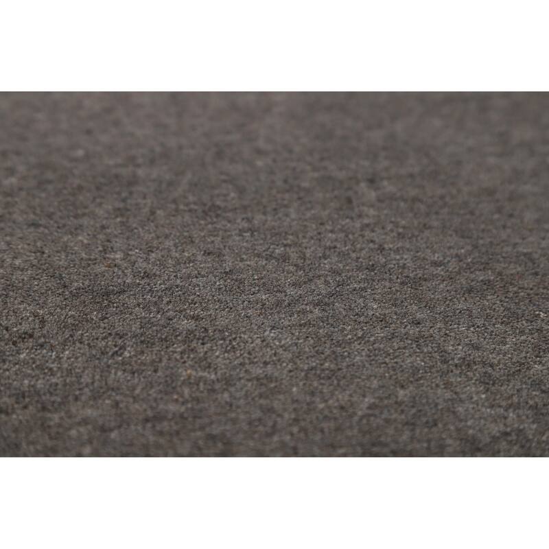 Tribal Gray Gabbeh Oriental Area Rug Handmade Wool Carpet - 8'2" x 9'11"