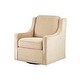 preview thumbnail 9 of 13, Harris Swivel Chair Cream