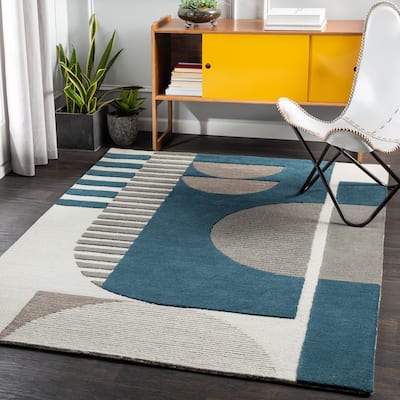 Livabliss Brooklyn Casual Abstract Area Rug