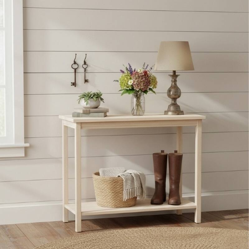 The Gray Barn Moonshine Unfinished Accent Table