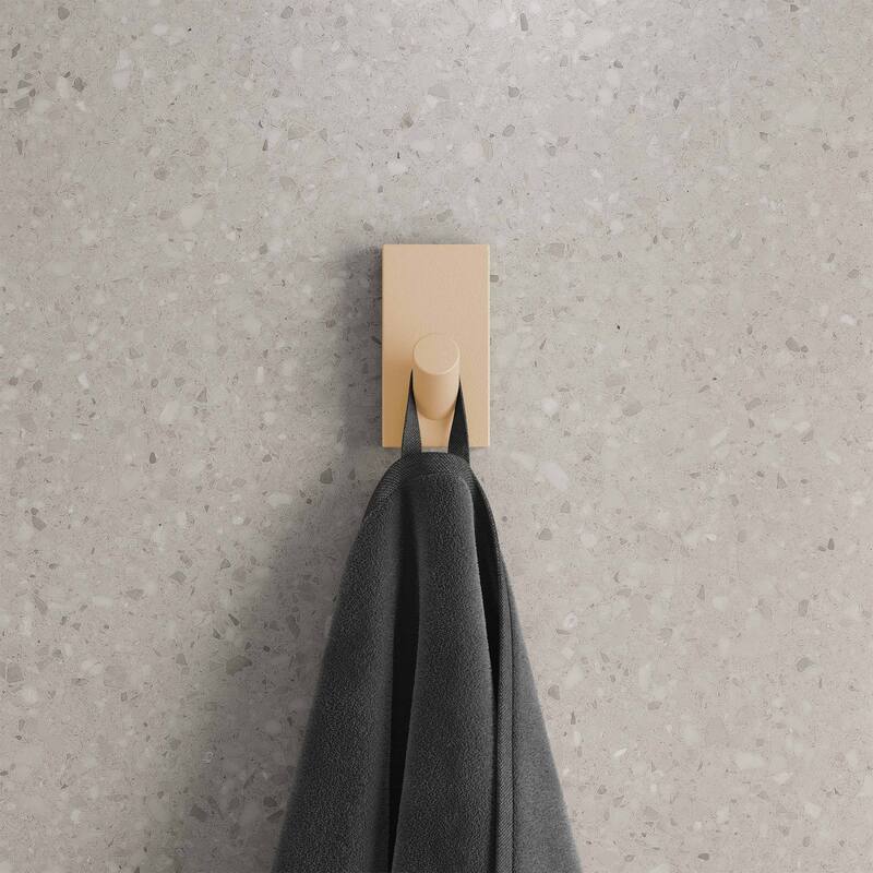 Monaco Concrete Bathroom Robe Hook In Sand