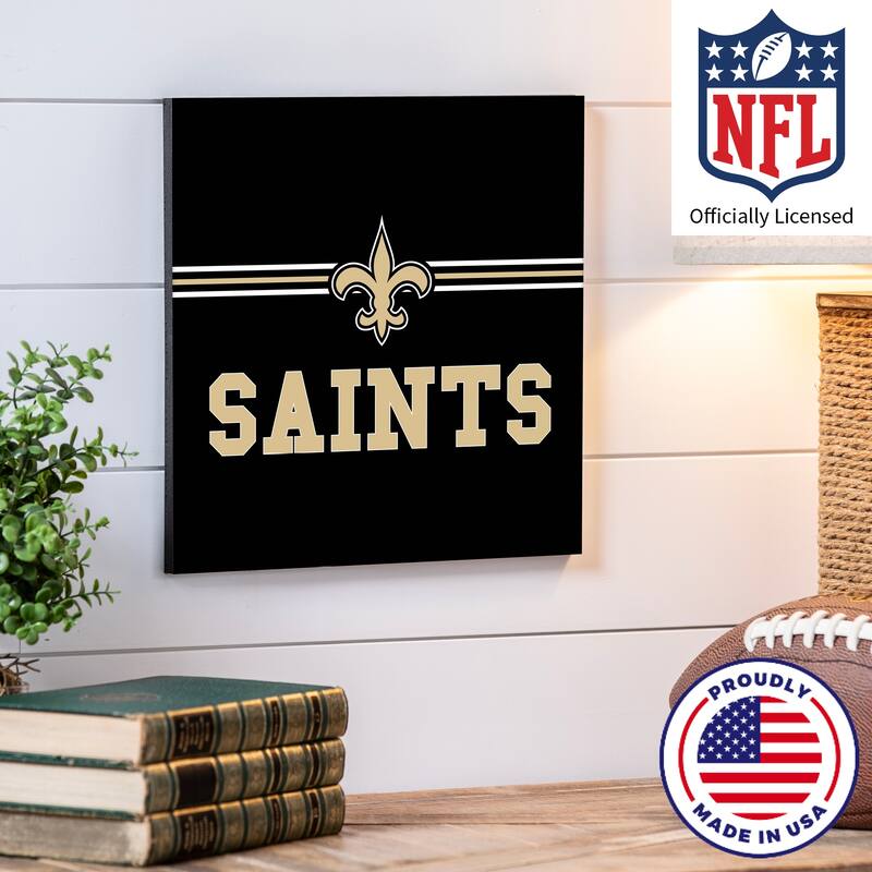 New Orleans Saints Foam Core Wall Decor