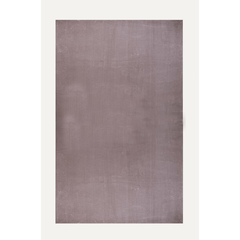 Asteri Collection Beige Solid Color Area Rug - 5' x 7' - 5' x 7'