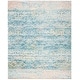 preview thumbnail 6 of 8, SAFAVIEH Handmade Saffron Jantine Modern Tribal Cotton Rug 6' x 9' - Turquoise/Peach - Rectangle