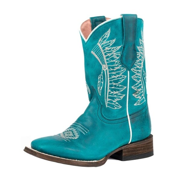 girls black cowgirl boots