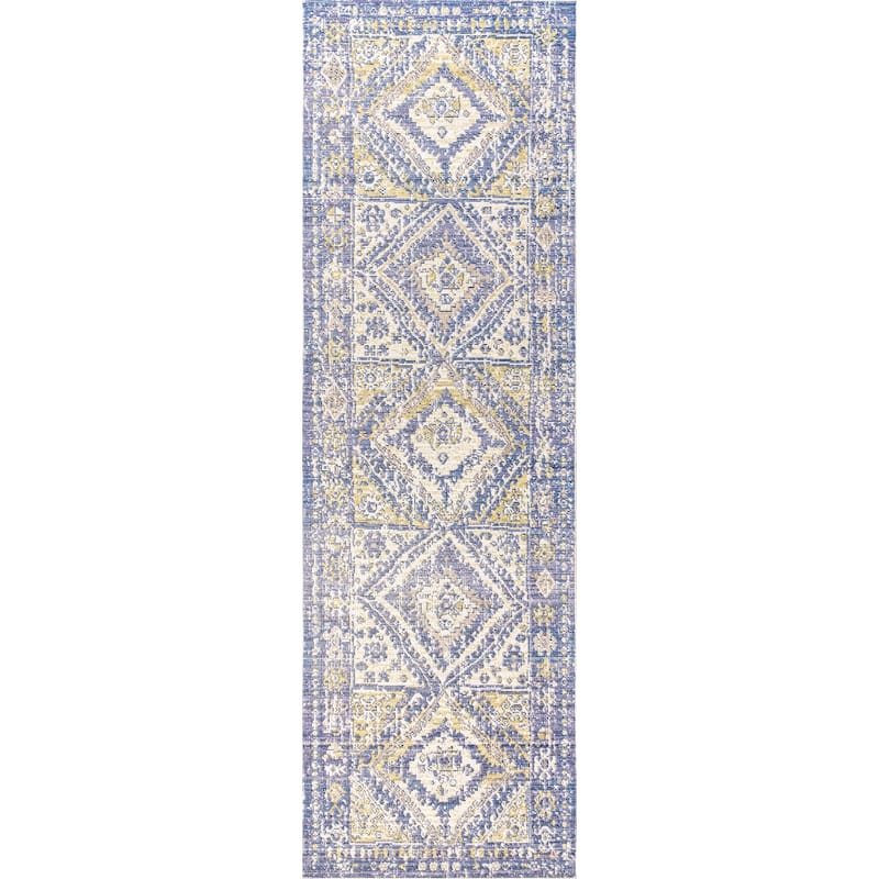 JONATHAN Y Alhambra Ornate Geometric Medallion Area Rug