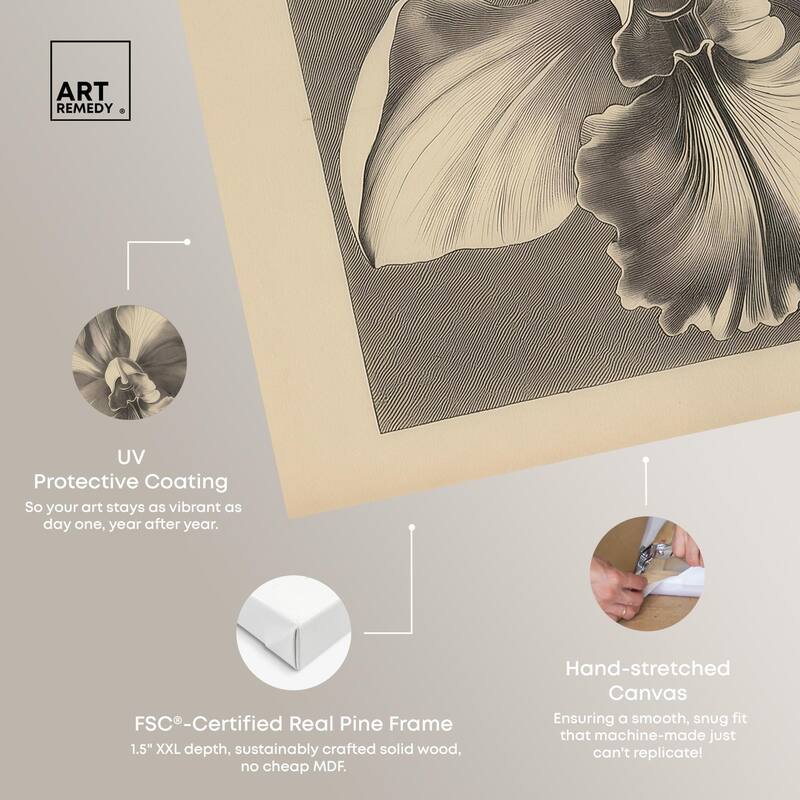 Petals Unfurled II Canvas by Art Remedy, Gallery Wrapped