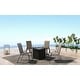 preview thumbnail 8 of 6, 5 Piece Fire Pit Dining Set Dark Brown - 5-Piece Sets
