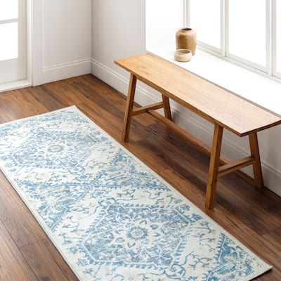 Livabliss Hera MedallionWashable Area Rug
