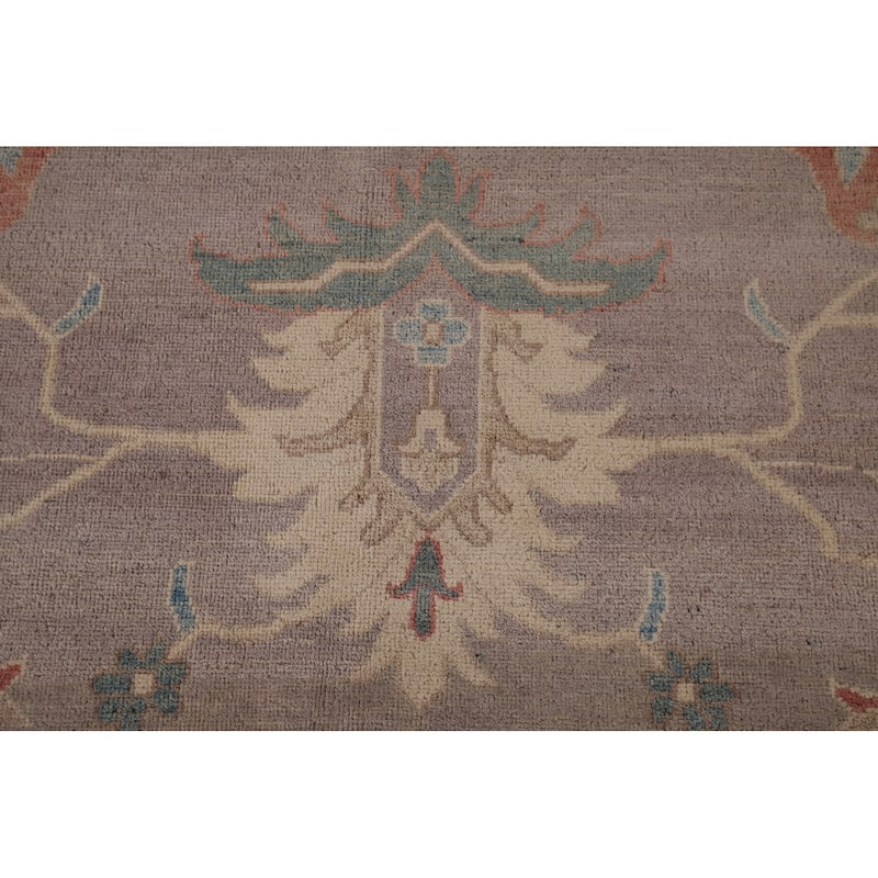 Oushak Oriental Large Area Rug Hand-Knotted Wool Carpet - 10'2" x 13'6"