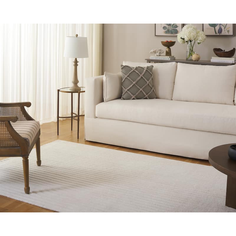 Martha Stewart by SAFAVIEH Handmade Yucel Stripe Rug