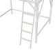 preview thumbnail 9 of 12, Full Size Loft Bed with Ladder and Storage Shelves
