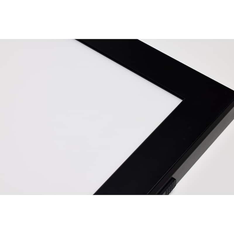 Blink Pro Plus 47W 12 in. x 48 in. Surface Mount LED CCT Selectable 90 CRI Black Finish 120/277V Rectangular Shape