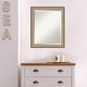 preview thumbnail 81 of 103, Beveled Bathroom Wall Mirror - Elegant Frame